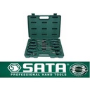 Sata Combination Screwdriver Set 10 Pcs Obeng Tipe A Series 09304E