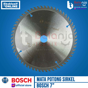 Bosch Circular Saw Blade 7 Inch X 60 T Mata Sirkel Gergaji Potong Kayu