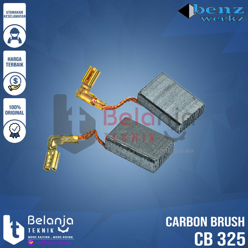 Benz Carbon Brush CB 325 Arang Spul Sepul Bostel Kul Arang Gerinda