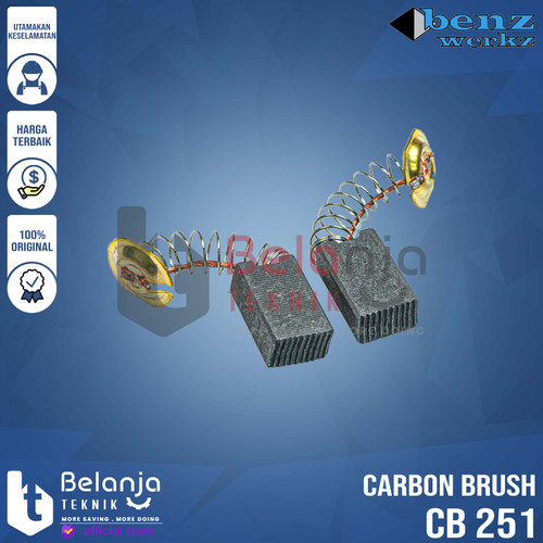 Benz Carbon Brush CB 251 Arang Kul Spul Brostel CB251 Gerinda Tangan