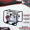 Honda Mesin Pompa Lumpur Bensin WT 30 XK 3 Inch Pompa Air Irigasi 3"