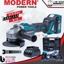 MODERN M 23 Gerinda Tangan 4" Gurinda Tangan Cordless Baterai M23