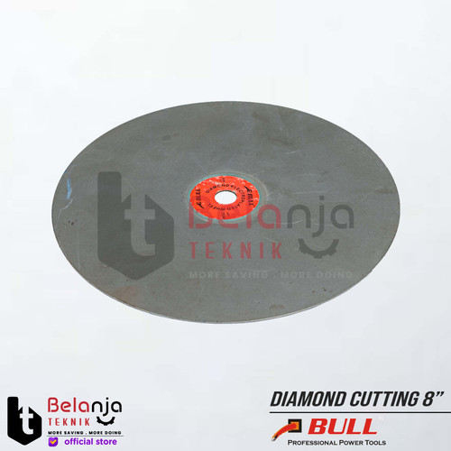 Bull Diamond Cutting 8 Inch Grit 1500 Mata Potong Asah Batu Permata