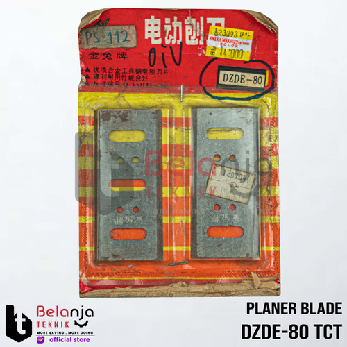 TW Mata Pisau Serut Ketam Sugu Pasah DZDE-80 TCT Planner Blade