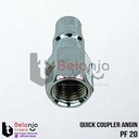 Quick Coupler Angin PF 20 Sambungan Selang Kompresor Recoil Cuk PF20