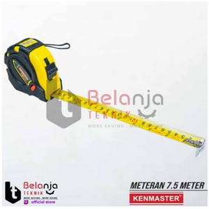 Kenmaster Meteran 7.5 Meter Meteran Tukang Measuring Tape Alat Ukur