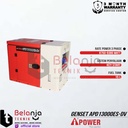 AIPower Genset APD13000ES-DV Generator Bensin Dual Phase Key Starting