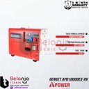 AIPower Genset APD10000ES-DV Generator Bensin Dual Phase Key Starting