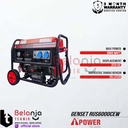 AIPower Genset RUS6000CEW Generator Bensin 3800 Watt Manual Starting