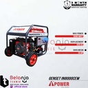 AIPower Genset IN8000CW Generator Bensin 5500 Watt Manual Starting