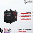 AIPower Mesin Trafo Las DC Inverter MMA 400 Travo Las IGBT 3 Phase