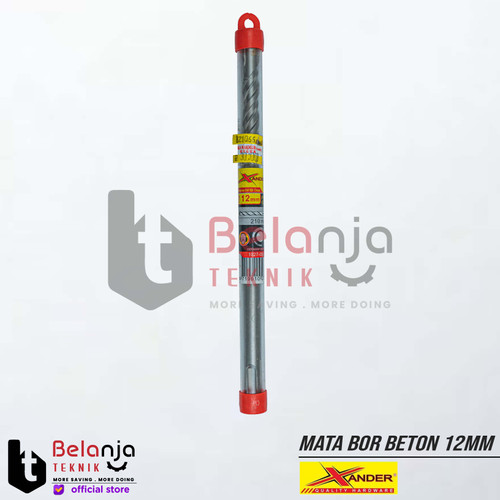 Xander Masonry Drill Bit for Concrete 12MM Mata Bor Beton Tembok