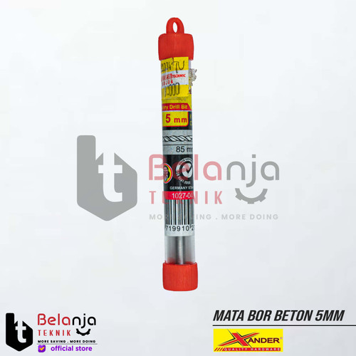 Xander Masonry Drill Bit for Concrete 5MM X 85MM Mata Bor Beton