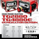 Tiger Generator Set Bensin TG8800E 5500 Watt Genset Recoil TG 8800