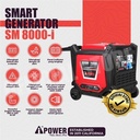 AIPower Genset SM8000I Generator Bensin 8000 Watt Manual Starting