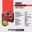 AIPowe Smart Inverter Generator SM4500I Genset Portable Recoil 4000 W