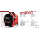 AIPower Smart Inverter Generator SM2000I Genset Portable Recoil 2000 W