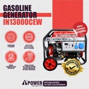 AIPower Genset IN13000CW Generator Bensin 8000 Watt Manual Starting