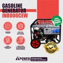 AIPower Genset IN8000CW Generator Bensin 5500 Watt Manual Starting