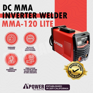 AIPower Mesin Trafo Las DC Inverter MMA 120 Lite Travo IGBT 3700 Watt