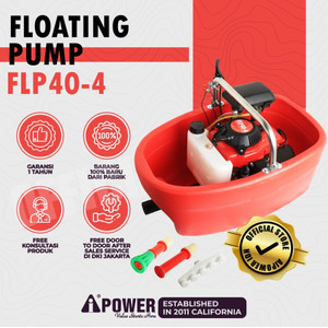 AIPower Floating Pump FLP40-4 Pompa Air Apung Irigasi 49 CC Alkon Arit