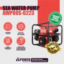 AIPower Pompa Irigasi Air Laut AWP80S-G223 3 Inch Sea Water Pump 3" In