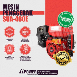 AIPower Engine Gasoline SUA-460 E 16 HP Mesin Penggerak Bensin