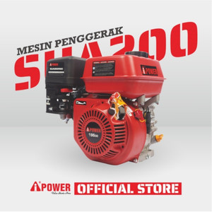 AIPower Engine Gasoline SUA-200 Plus 6.5 HP Mesin Penggerak Bensin