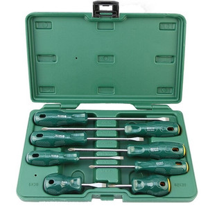 Sata T-Series Combination Screwdriver Set 6 PCS Obeng Magnet 09309