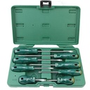 Sata T-Series Combination Screwdriver Set 6 PCS Obeng Magnet 09309