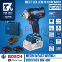 Bosch Mesin Impact Wrench Cordless GDS 18V-400 + Baterai Procore 4AH