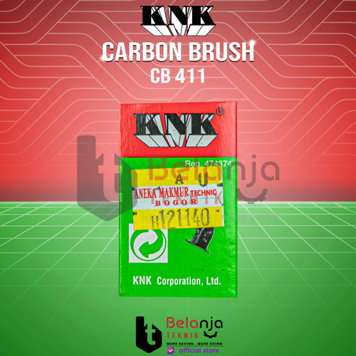 KNK Carbon Brush CB 411 Kul Arang Spul Bostel CB411 Areng Sepul MT 954