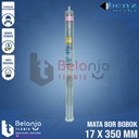 Benz Mata Bor Pahat Bobok Tembok Hex 17 Flat Chise 17 X 350 MM Langsol