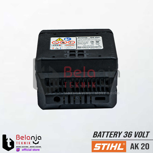 Stihl Battery 36 Volt 4 Ampere AK 20 Baterai 36V 4AH Cordless AK20