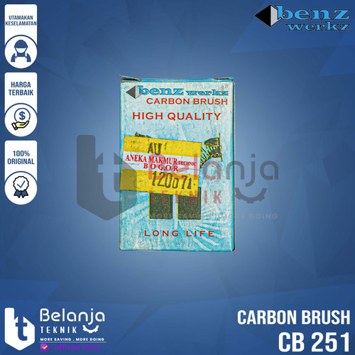 Benz Carbon Brush CB 251 Arang Kul Spul Brostel CB251 Gerinda Tangan