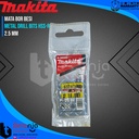 Makita Mata Bor Pelubang Besi 2.5 MM Metal Drill Bits HSS-R 2.5MM