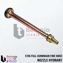 Nozzle Hydrant Pemadam Api 1.5 Inch Stik Full Kuningan Fire Hose 1.5"