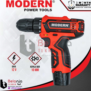 MODERN M13 Bor Cordless Drill Baterai 12 V Batre Tanpa Kabel M 13 Set