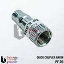 Quick Coupler Angin PF 20 Sambungan Selang Kompresor Recoil Cuk PF20