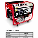 Tiger Generator Set Bensin TG8800E 5500 Watt Genset Recoil TG 8800