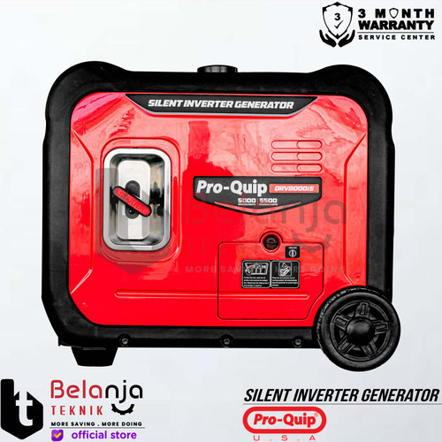 Mesin Generator Super Silent Proquip QRV8000IS Genset Bensin Portable QRV 8000 IS 5500 Watt