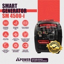 AIPowe Smart Inverter Generator SM4500I Genset Portable Recoil 4000 W