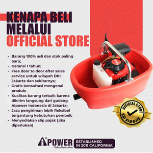 AIPower Floating Pump FLP40-4 Pompa Air Apung Irigasi 49 CC Alkon Arit