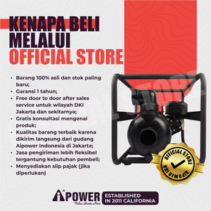 AIPower Pompa Irigasi Air Laut AWP80S-G223 3 Inch Sea Water Pump 3" In