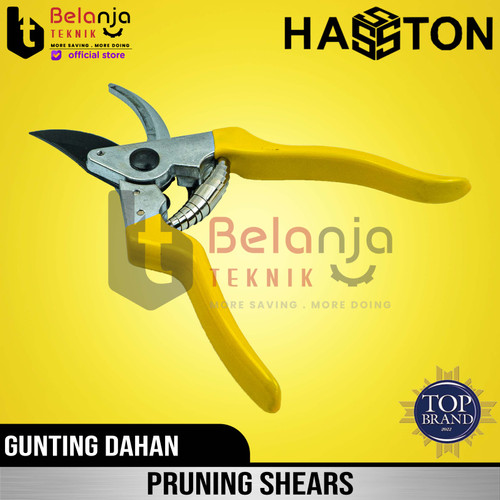 Hasston Prohex Gunting Dahan Ranting Tanaman Stek Bengkok 8 Inch 8"