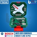 Bosch Mata Bor Kombinasi Obeng X-line 34 Pcs Drill Driver Screwdriver