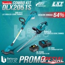 Makita Combo Kit DLX2051S Hedge Trimmer + Brush Cutter Potong Rumput