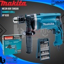 Makita Bor Tangan HP 1630 16 MM HP1630 710 Watt + Bosch X-line 25 Pcs