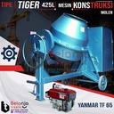 Tiger Mesin Aduk Semen Molen 425 Liter Mesin Engine Yanmar TF 65 425L