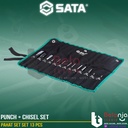Sata Pahat Set Set 13 PCS 09164 Punch + Chisel Set Perkakas